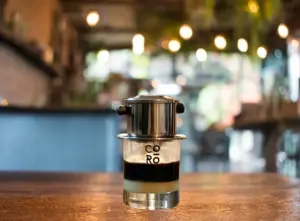 Cà phê phin sữa