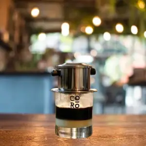 Cà phê phin sữa