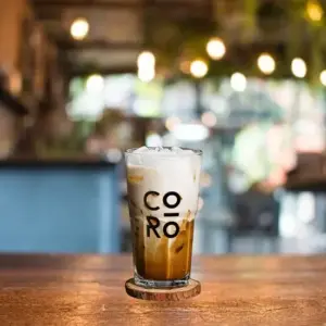 Cà phê sữa dừa