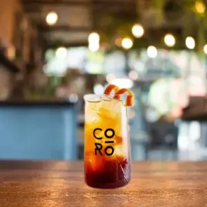 cold brew with orange