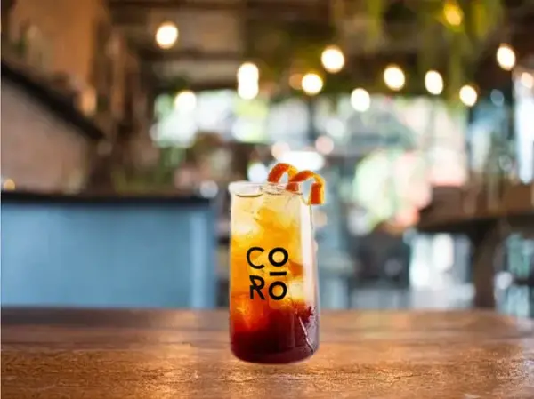 cold brew with orange